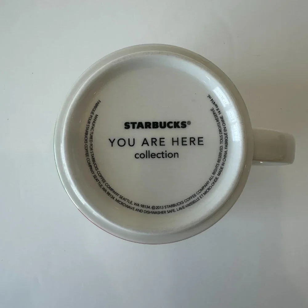Starbucks You Are Here Collection Orlando Florida Ceramic Coffee Cup Mug